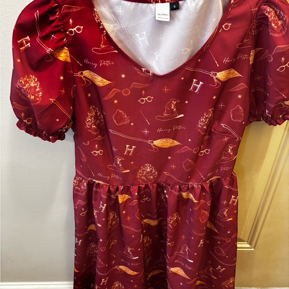 Burgundy Harry Potter Dress